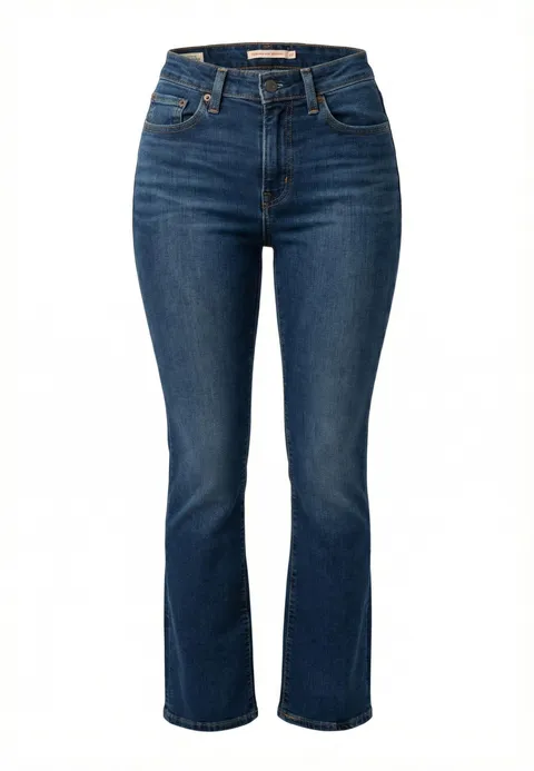 Levi's 725 High Rise Bootcut, Jeans Donna, Blu ( Blue Wave Dark ), 28W / 30L