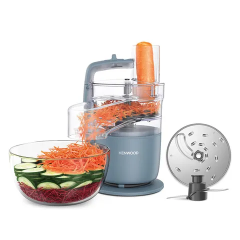 Kenwood MultiPro Go FDP22.130GY, Robot da Cucina, Trita, Affetta, Grattugia, Riduce in