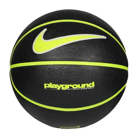 Nike Everyday Playground 8P Deflated Palle da basket Black/Volt/White/Volt 7
