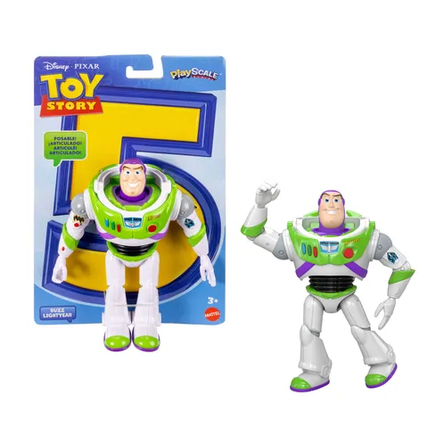 Mattel Disney Pixar Toy Story 5 - Buzz Lightyear Space Ranger, action figure da 18cm con