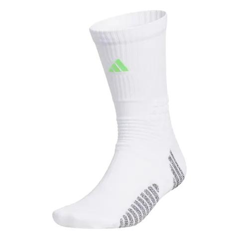 adidas Uomo Crew Socks, white/lucid blue, 37-40