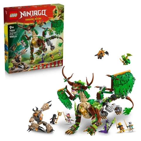 LEGO Ninjago Drago della Vita - Giocattolo Ninja con Action Figure di Drago, Mini Monster