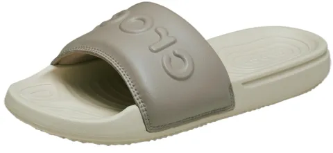 Crocs Sandalo Slide da donna, osso/tortora, 40 UK, Bone Taupe, 42/43 EU