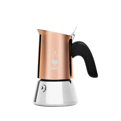 Bialetti Caffettiera New Venus 2 tazze, manico antiscottatura, non adatta all'induzione