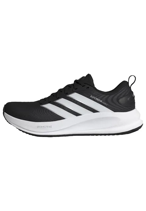 adidas Uomo Supernova Ease 2 Running Shoes, Core Black/Ftwr White/Carbon, 41 1/3 EU