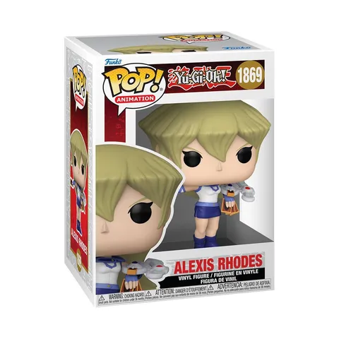Funko Pop! Animation: Yu-Gi-Oh! - Alexis Rhodes - Figura in Vinile da Collezione - Idea