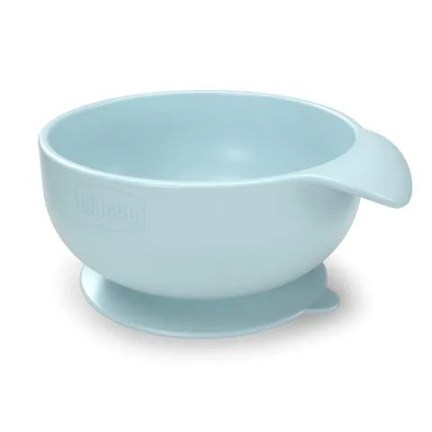 Chicco Ciotola Silicone con Ventosa 6+ Mesi