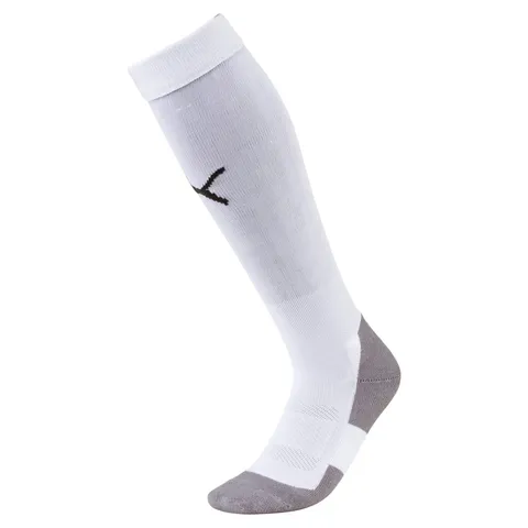 Puma Team Liga Socks Core Calzettoni da Calcio, Bianco (White/Black), 47-49 Uomo