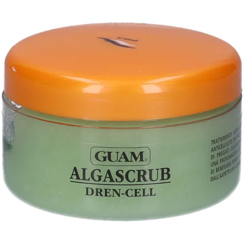 Guam Algascrub Dren-cell Con Attivi Anticellulite, color Verde, 420 g