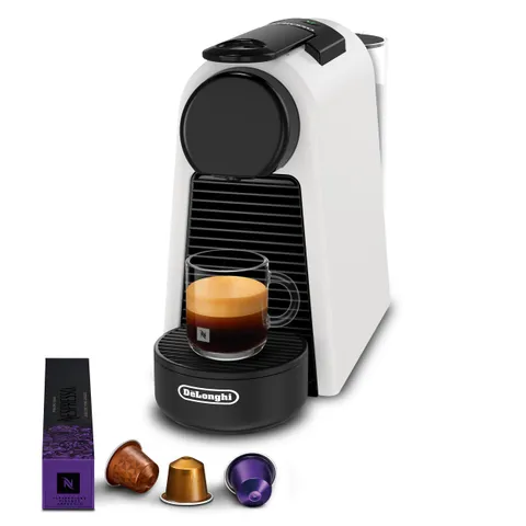 De'Longhi Nespresso Essenza Mini - Macchina da Caffè, Sistema a capsule Nespresso, Set di