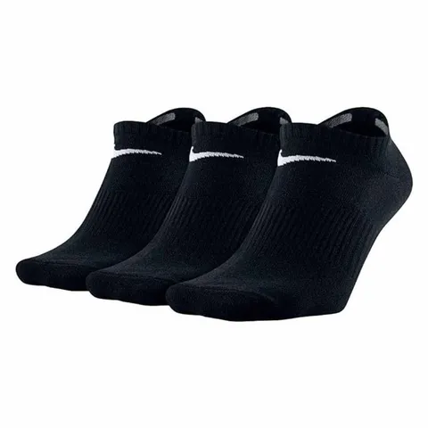 Nike Basic Pack Qtr 3Pk Calzini per bambini Black 4/5 anni