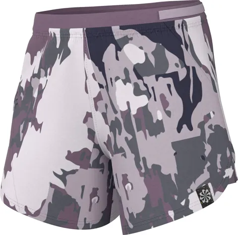 Nike DX1021-536 W NK Trail RPL MR 3" BR Short Pantaloncini Donna Violet Dust/Violet