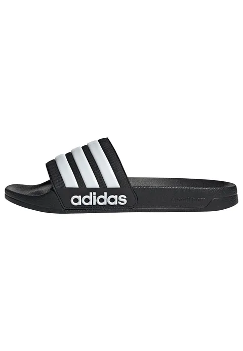 adidas Unisex - Adulto Adilette Shower Slides Slipper, Core Black / Cloud White, 37 EU