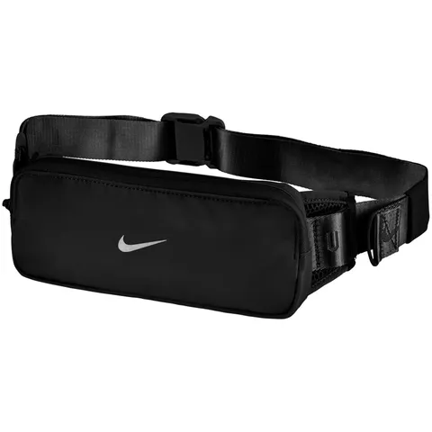 Nike Tempo Borsa in Vita Black/Black/Silver One Size