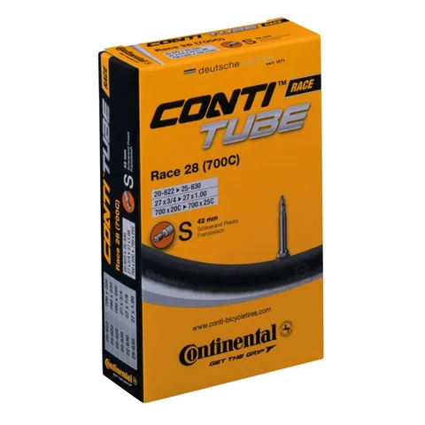 Continental Race 28, Tubo Interno Unisex-Adult, Nero, [20-622 25-630]