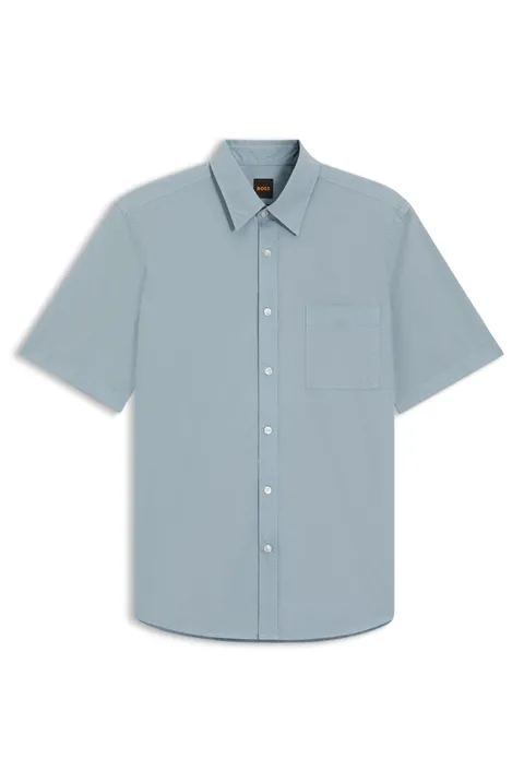 Boss Maglietta da Uomo, Light/Pastel Blue 458, 5XL