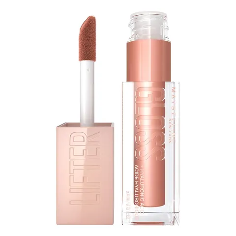 Maybelline New York Lifter Gloss, lucidalabbra rimpolpante e idratante con acido