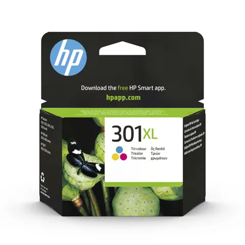 HP 301XL CH564EE, Cartuccia Originale da 330 Pagine, Compatibile con Stampanti DeskJet