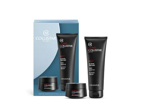 Collistar Confezione regalo uomo Linea Uomo Crema-Gel Energizzante Anti-Eta’ 50ml + in