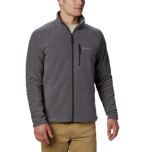 Columbia Fast Trek 2 Full Zip Fleece, Giacca In Pile Con Cerniera Intera Uomo, City Grey