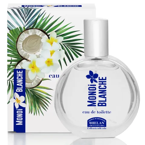 Helan Monoi Blanche - Profumo Donna Eau de Toilette, Fragranza Solare, Fiorita ed Esotica