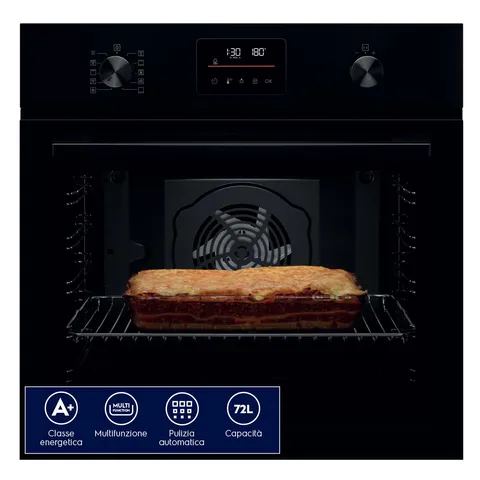 Electrolux LOH4P06K Forno da Incasso Multifunzione 72L, Pulizia Pirolitica, SurroundCook