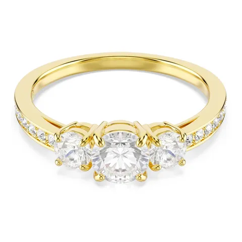 Swarovski Stilla Attract Anello, Gioiello Versatile per Occasioni Speciali con Cristalli