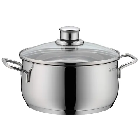 WMF Diadem Plus 730216040 Tegame 20 cm Con coperchio a incastro in vetro