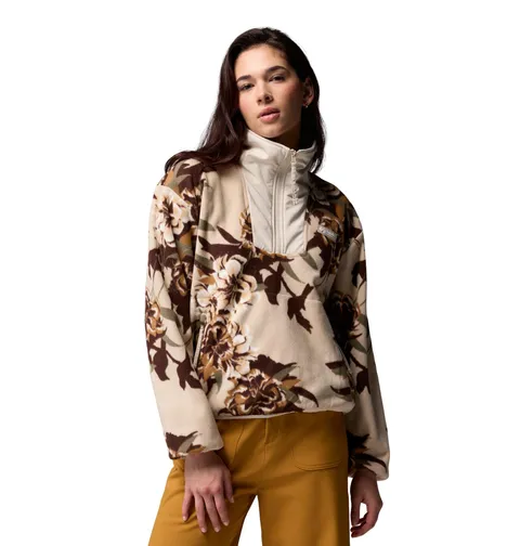 Columbia Sequoia Grove Printed Half Zip, Strato esterno in pile, Materiale