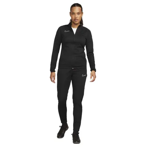 NIKE FD4120-010 W NK DRY ACD TRK SUIT Tuta da ginnastica Donna Black/White Taglia L