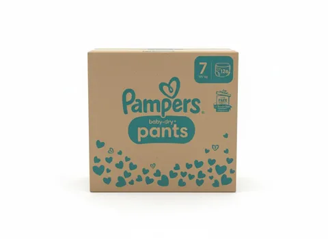 Pampers Pannolini taglia 7 (17 kg+) Baby-Dry, Extra Large con sacchetto di protezione e
