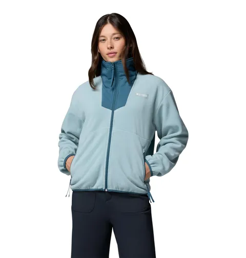 Columbia Sequoia Grove Full Zip Fleece, Strato esterno in pile, Tessuto ecologico, Tasche