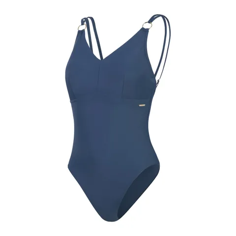 Speedo Costume da Bagno Modellante con bretelline Sottili, Abbigliamento Modellante