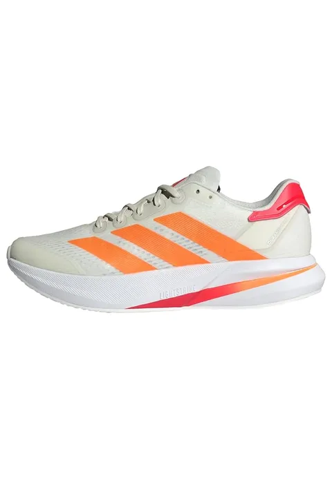 adidas Uomo Duramo Speed 2 Running Shoes, off White/Lucid Orange/Lucid Red, 46 EU