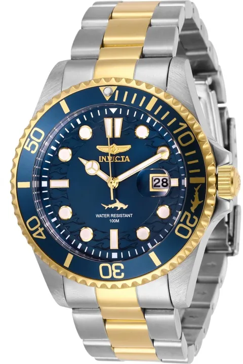 Invicta Pro Diver - Orologio da Uomo in Acciaio Inossidabile con Movimento al Quarzo
