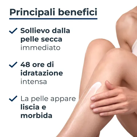 Eucerin Urea Repair Balsamo Corpo 5% 450 ml, Crema corpo per idratazione 48h e sollievo