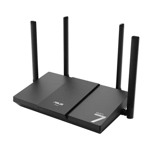 ASUS RT-BE50, Router Estendibile Smart AIMesh Dual-Band B3600 (802.11be), Una Porta 2,5 WAN, Tre Porte 1G, Fino a 3 SSID per IoT Device, Compatibile con VPN e Parental Control, Nero