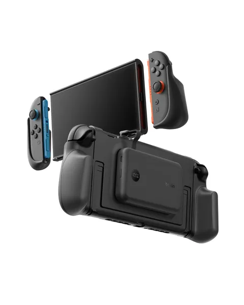 Belkin Gaming Impugnatura Ricarica Nintendo Switch 2, Power bank 10K, Nero