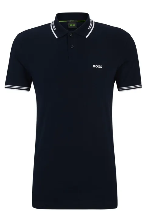 Boss Polo da Uomo Paul, Blu Scuro 402., XXXL