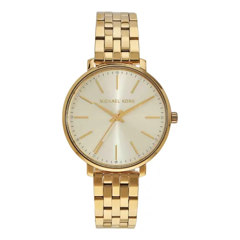 Michael Kors Donna Orologio Pyper, movimento al quarzo a tre lancette con cinturino in