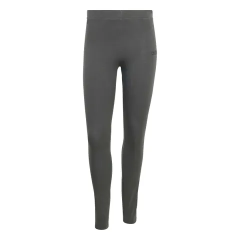 adidas Femme Essentials Linear Cotton Leggings, grey six/black, XS