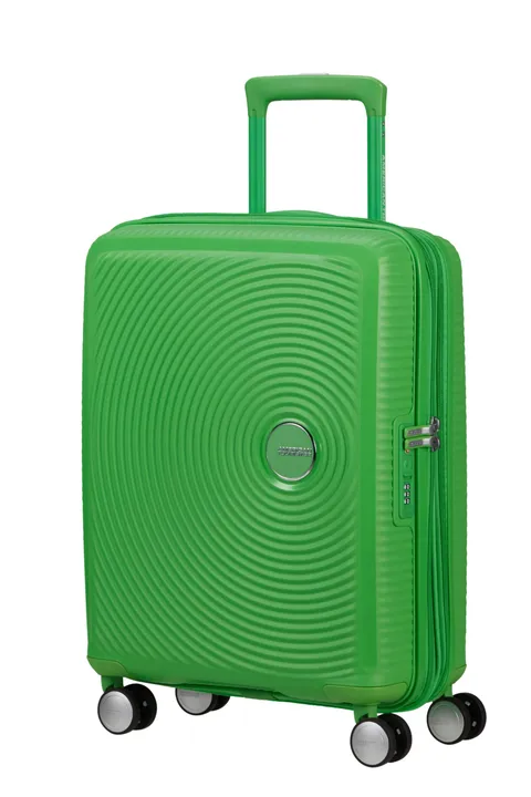 American Tourister Soundbox - Valigia Bagaglio a Mano 55 x 40 x 20/23 cm - Trolley Rigido