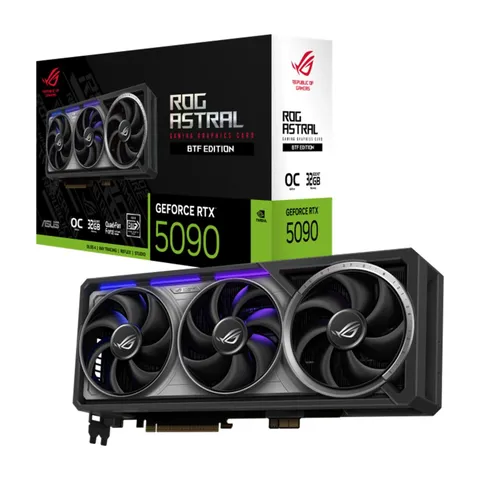 ASUS ROG Astral GeForce RTX 5090 BTF OC Edition, Scheda Grafica Nvidia 32GB GDDR7, 512