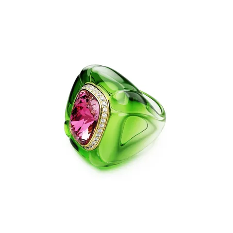 Swarovski Dulcis Anello Cocktail, Gioiello Versatile per Occasioni Speciali con Cristalli