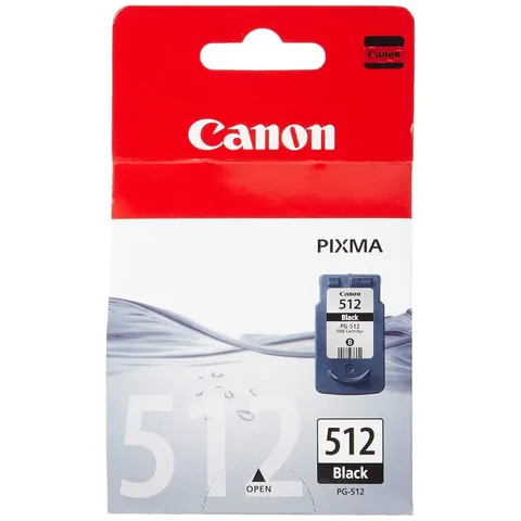 Canon PG-512 - Cartuccia certificata Formato Standard - Nero - Imballaggio Cartone Riciclabile