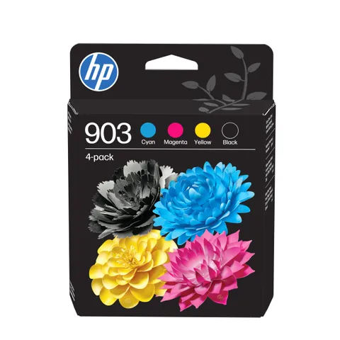 HP 903 4-Pack CMYK(4) Original Combo ink cartridge