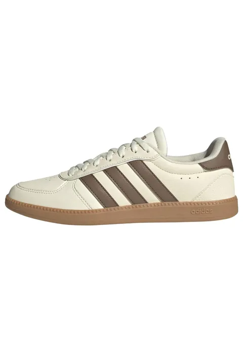 adidas Donna Breaknet Sleek Shoes, Cream White/preloved brown/GUM10, 41 1/3 EU