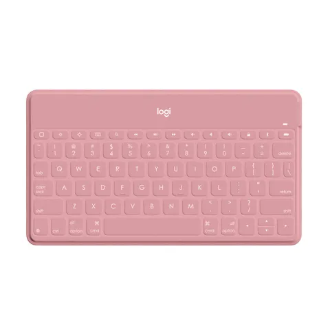 Logitech Keys-To-Go Tastiera Bluetooth, Layout Inglese Qwerty - Rosa