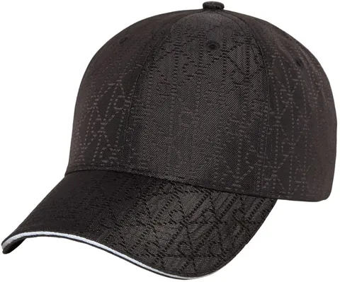 Calvin Klein Emblema Uomo Cordura Baseball cap LV04D5049G Cappello, Nero (Nero), Taglia