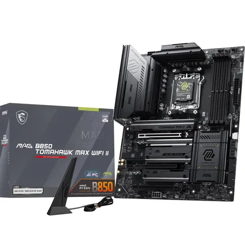 MSI MAG B850 Tomahawk MAX WIFI II Mainboard AMD Socket AM5 ATX DDR5 WiFi 7